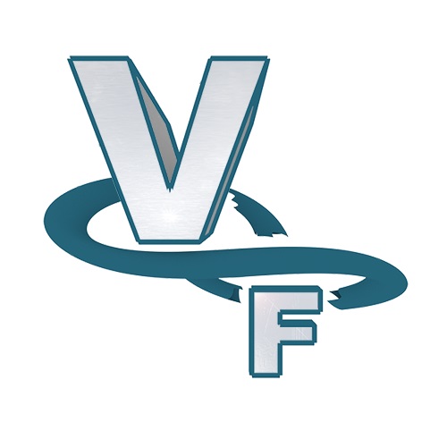 Logo, VIRTUELLE FABRIK, Kontakt: Rendering-Agentur 